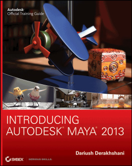 Dariush Derakhshani - Introducing Autodesk Maya 2013