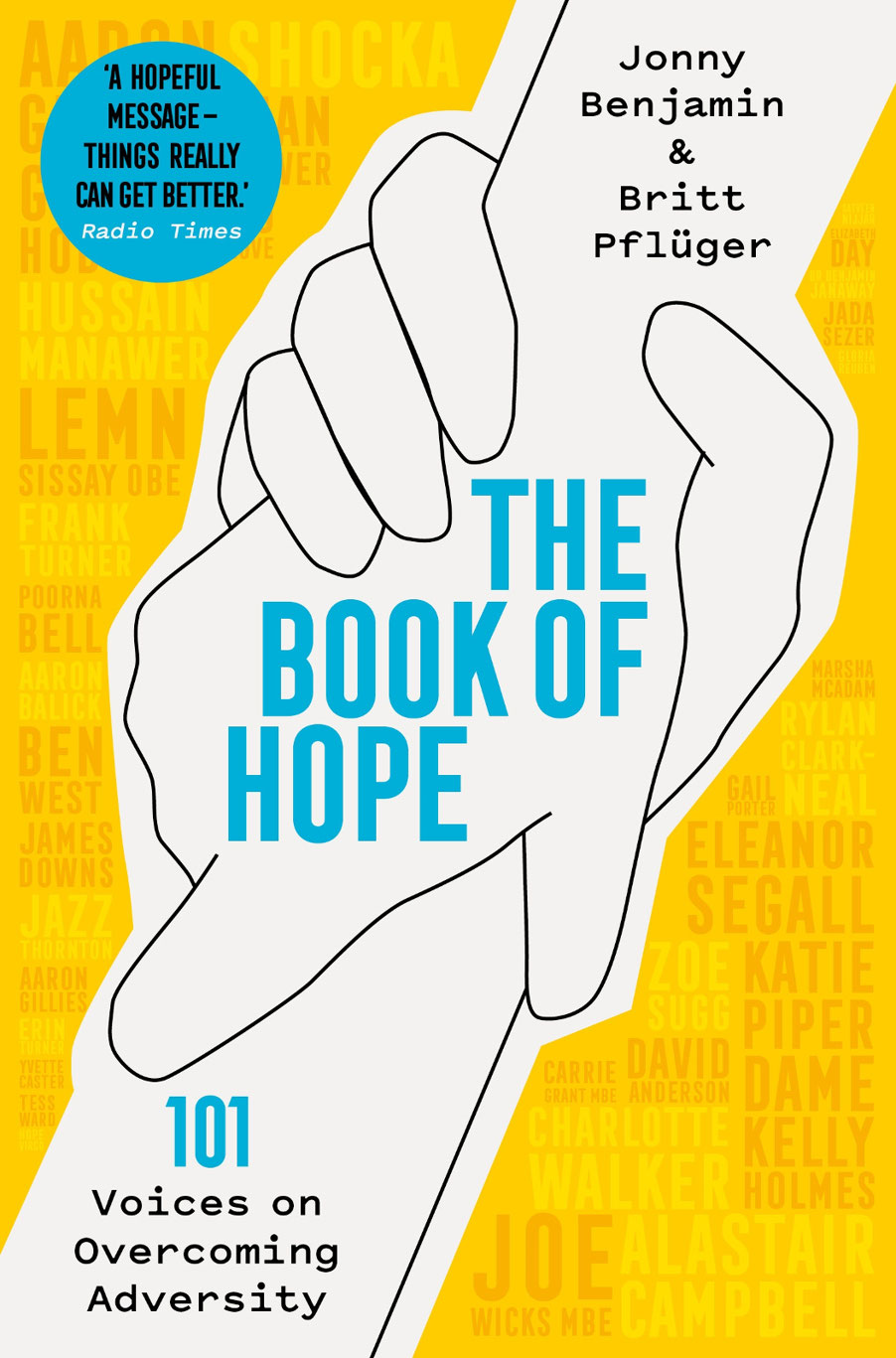 Jonny Benjamin Britt Pflger THE BOOK OF HOPE 101 Voices on Overcoming - photo 1