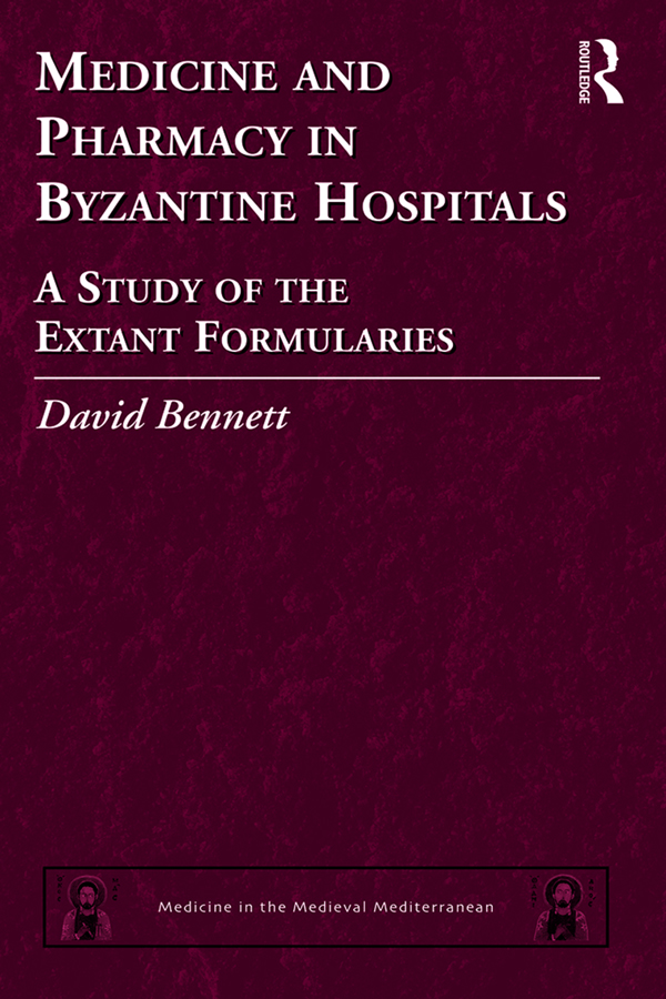 Medicine and Pharmacy in Byzantine Hospitals Scholars have made conflicting - photo 1