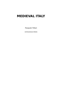 Pasquale Villari Medieval Italy