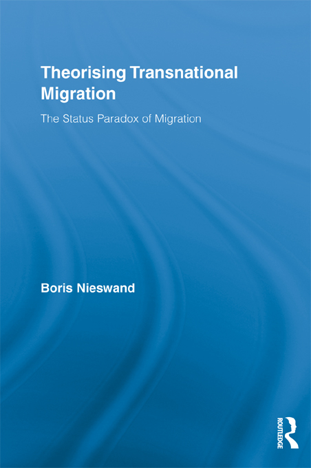 Theorising Transnational Migration Routledge Research in Transnationalism 1 New - photo 1