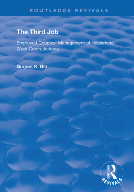 Gurjeet K. Gill - The Third Job: Employed Couples Management of Household Work Contradictions