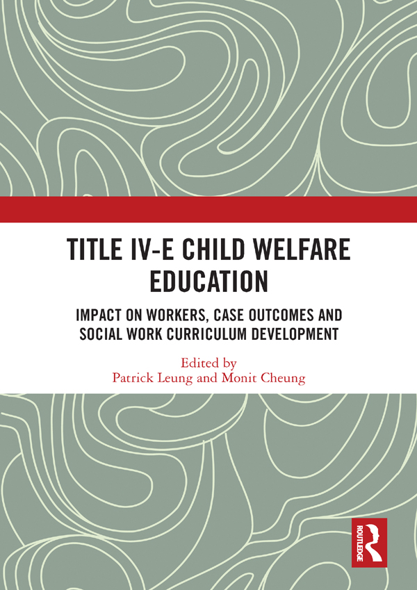 Title IV-E Child Welfare Education BSWMSW education funded by Title IV-E of - photo 1