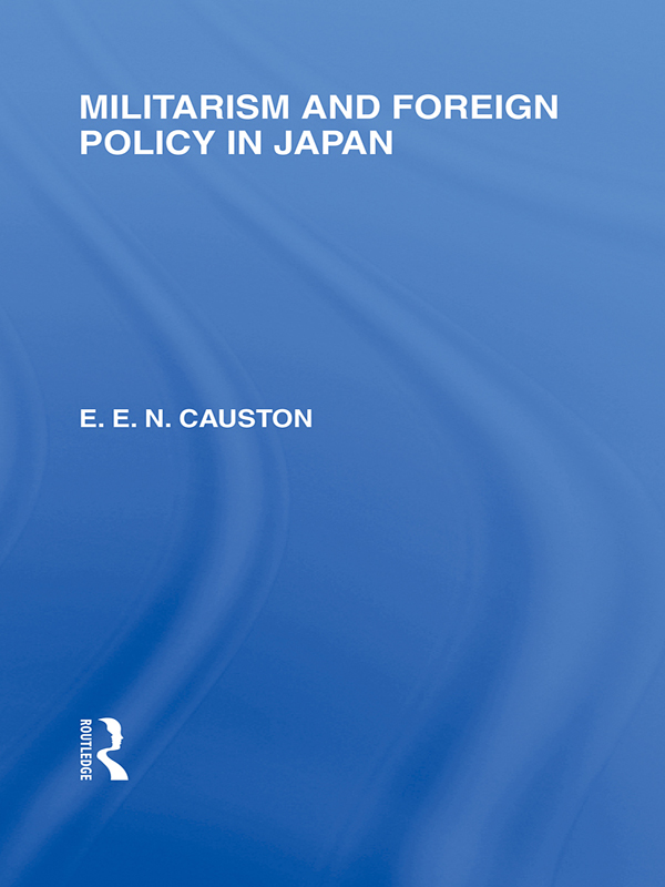 Militarism and Foreign Policy in Japan - image 1