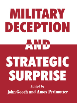 John Gooch - Military Deception and Strategic Surprise