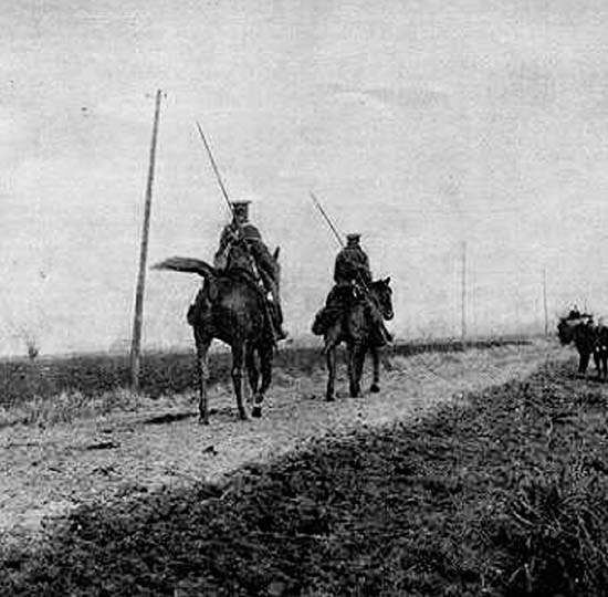 7 Lancers France 1914 Aubrey Herberts future son-in-law Capt A E Grant - photo 9