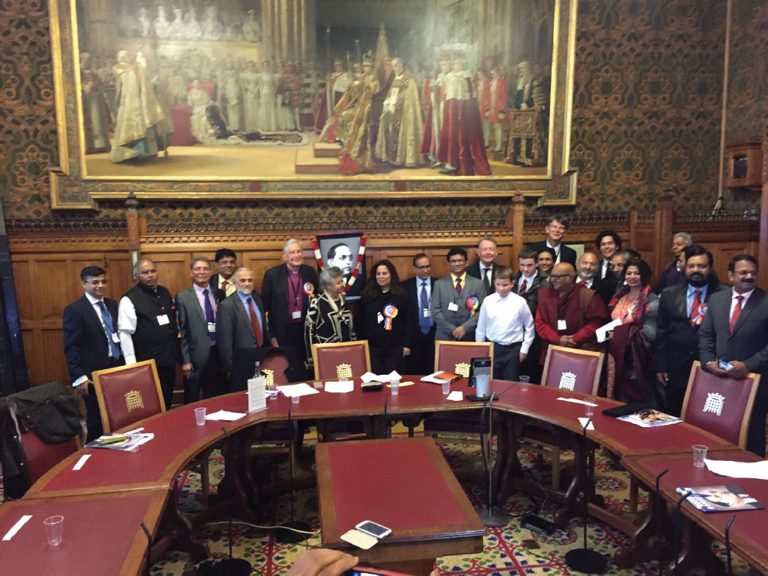 Fig 15 Ambedkar Jayanti House of Lords 28 April 2017 Left to right C - photo 17