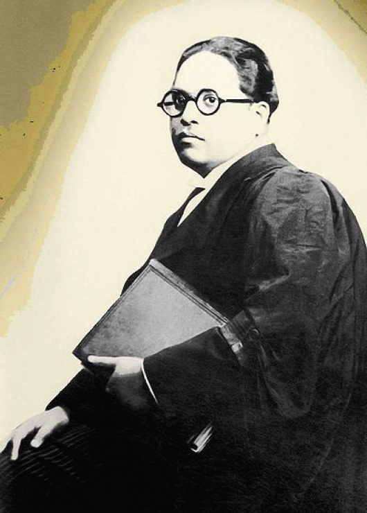 Fig 7 Dr Ambedkar as a barrister in 1922 Fig 8 Dr Ambedkar with Sir - photo 9