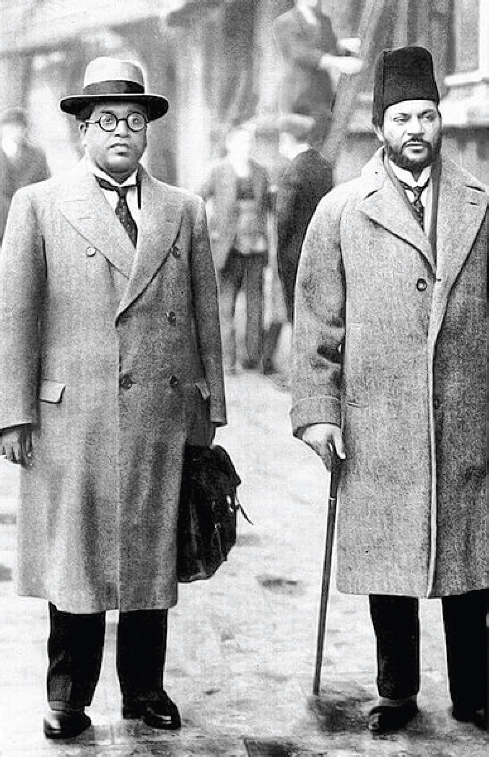 Fig 8 Dr Ambedkar with Sir Muhammad Zafarullah Khan for the Round Table - photo 10