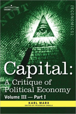 Karl Marx - Capital, Vol. 3