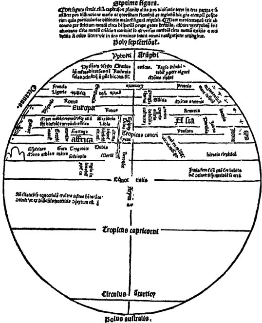 TRANSLATION OF THE LEGENDS OF CARDINAL PIERRE DAILLYS DIAGRAM OR MAP OF THE - photo 2