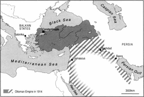 Map 6 The Ottoman Empire 1914 Map 7 The Caucasus at the beginning of the - photo 7