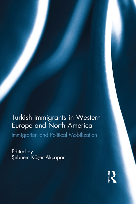 Turkish Immigrants in Western Europe and North America Public and even - photo 1