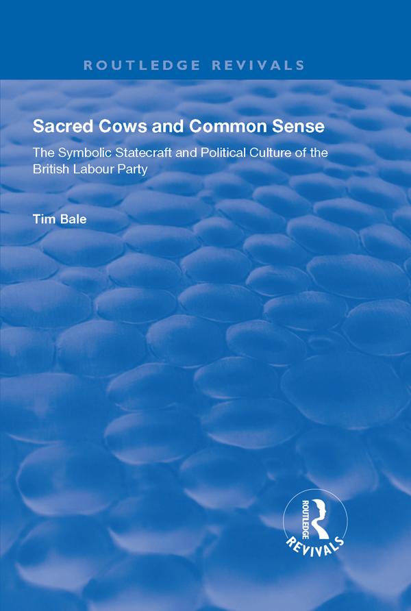 SACRED COWS AND COMMON SENSE To Jackie Javier Tom and Beln Poppy Bale - photo 1