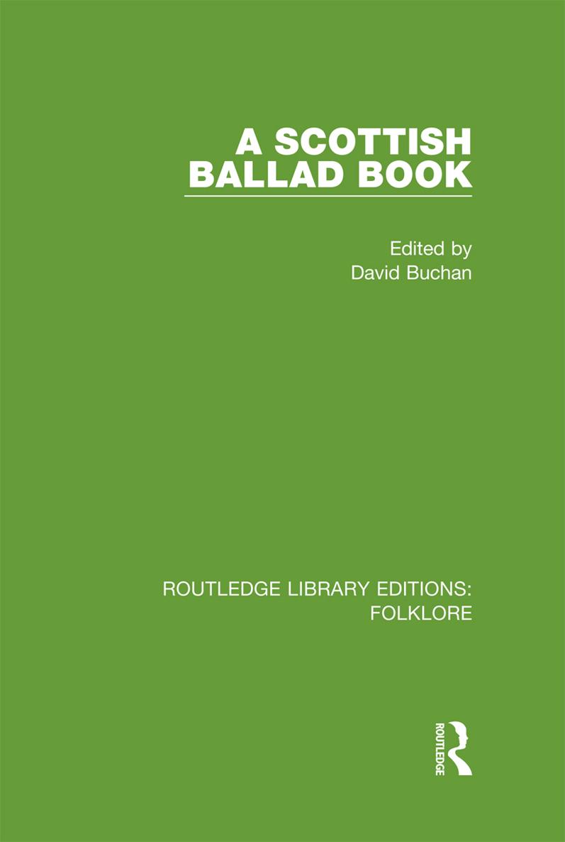 A Scottish Ballad Book RLE Folklore - image 1