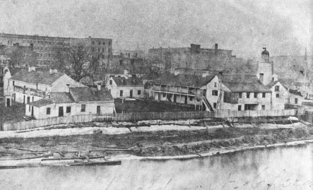 An early view of Chicago shows the second Fort Dearborn which was constructed - photo 2