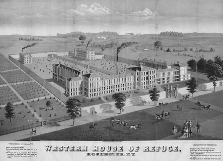 Western House of Refuge Rochester New York built in 1849 Reprint courtesy - photo 3