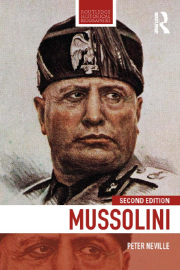 Peter Neville - Mussolini