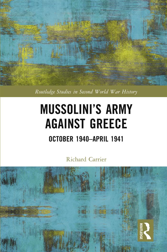 Mussolinis Army against Greece This book analyses why the Italian army failed - photo 1