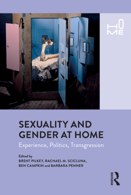 Brent Pilkey - Sexuality and Gender at Home: Experience, Politics, Transgression