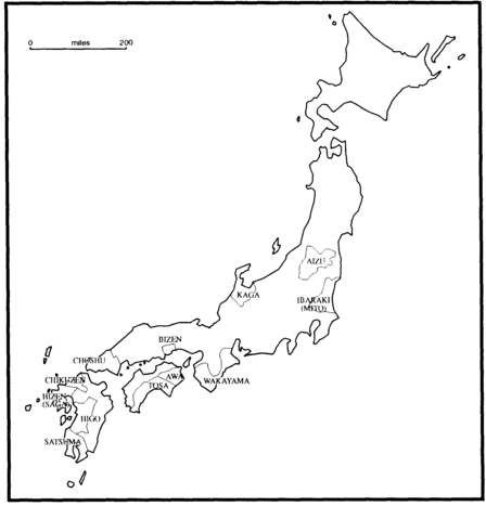 Map 4 Major ban in late Tokugawa Japan Map 5 Nineteenth Century Korea 1 - photo 8