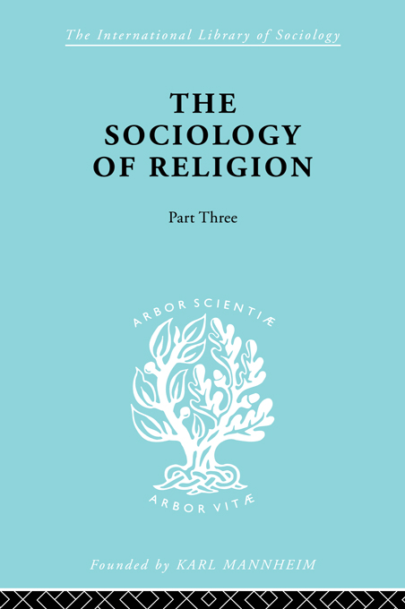 The Sociology of Religion Part 3 The Universal Church - image 1