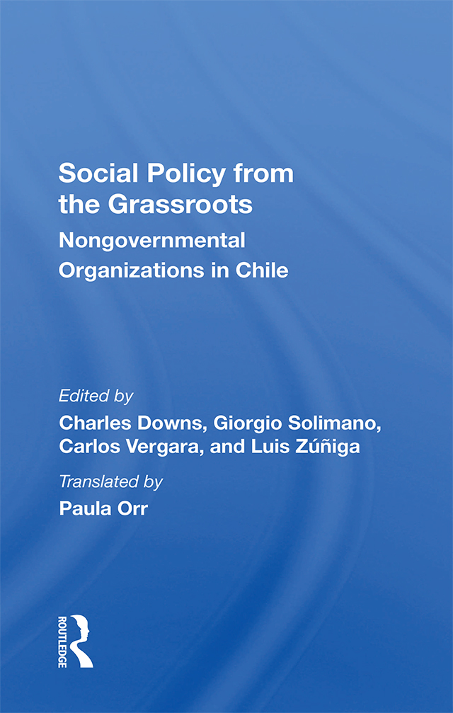 Social Policy from the Grassroots Published in cooperation with the United - photo 1