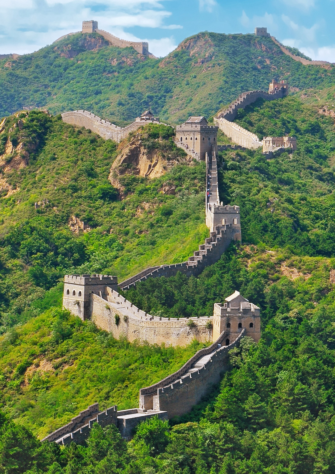 The Great Wall at Mutianyu dates from the 14th century Afternoon Hike to - photo 6