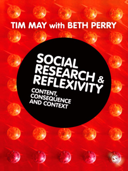 Tim May - Social Research and Reflexivity