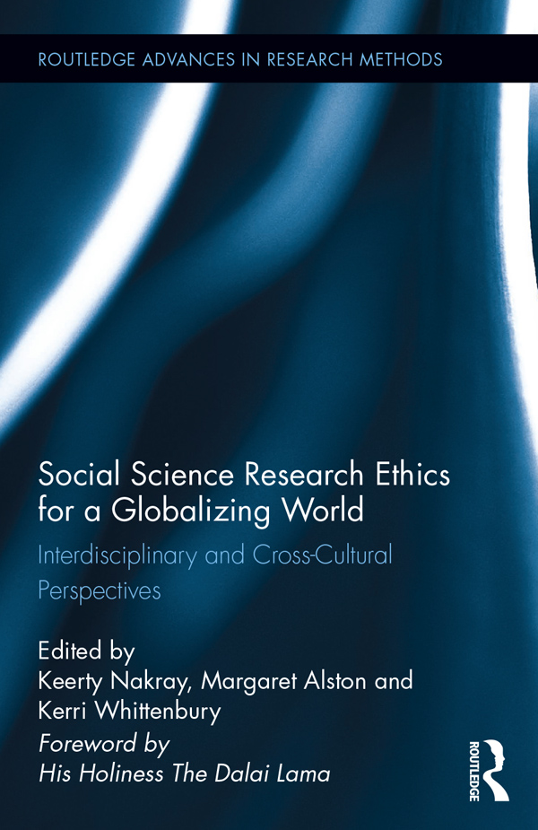 Social Science Research Ethics for a Globalizing World Research in the - photo 1