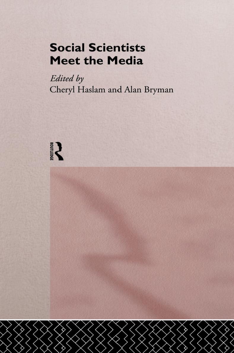 Social scientists meet the media Social scientists often dismiss the media as - photo 1