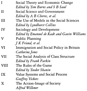 Social Theory and Economic Change Edited by Tom Burns and S B Saul First - photo 3