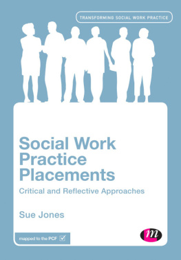 Sue Jones - Social Work Practice Placements