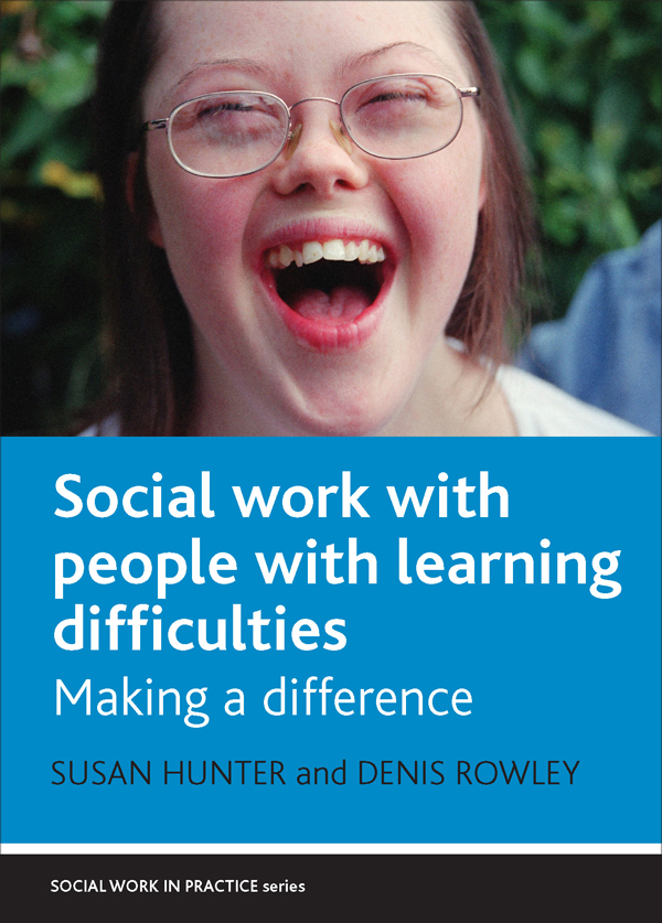 Social work with people with learning difficulties Making a difference Susan - photo 1