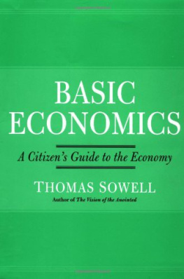 Thomas Sowell - Basic economics : a citizens guide to the economy