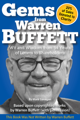 Mark Gavagan - Gems from Warren Buffett