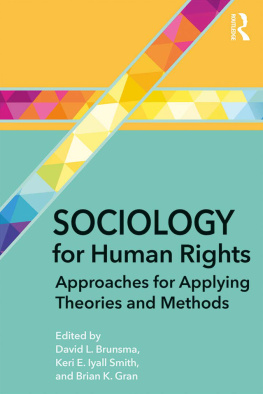 David L. Brunsma Sociology for Human Rights