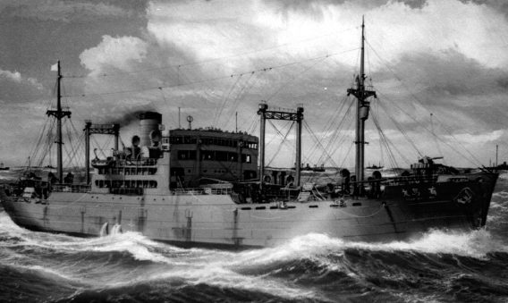 The ill-fated Asaka Maru the first of the two hellships that I had the - photo 13