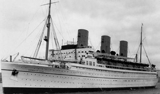 HMS Empress of JapanEmpress of Scotland The troopship I sailed on out of - photo 4