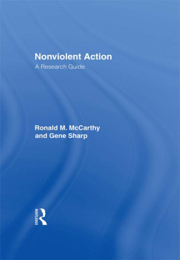 Ronald M. McCarthy - Nonviolent Action: A Research Guide