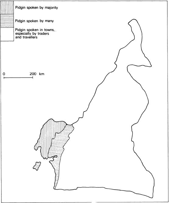 MAP 3 Areas where Pidgin is spoken Fernando Po included There are at least - photo 6