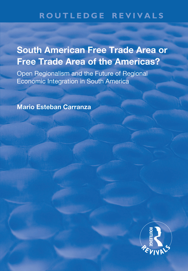 SOUTH AMERICAN FREE TRADE AREA OR FREE TRADE AREA OF THE AMERICAS To my - photo 1
