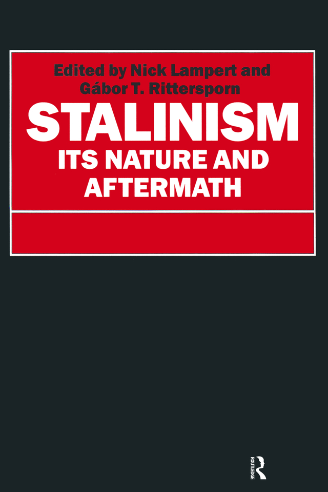 STALINISM ITS NATURE AND AFTERMATH Professor Moshe Lewin Stalinism Its - photo 1