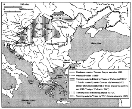 The Ottoman position north of the Black Sea 3 The Ottoman position in the - photo 2