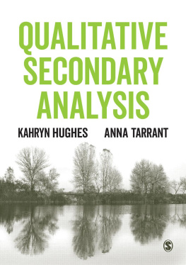 Kahryn Hughes Qualitative Secondary Analysis