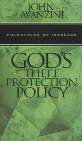 John Avanzini - Gods Theft Protection Policy