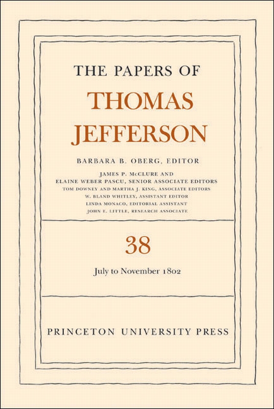 THE PAPERS OF THOMAS JEFFERSON BARBARA B OBERG GENERAL EDITOR THE PAPERS - photo 1