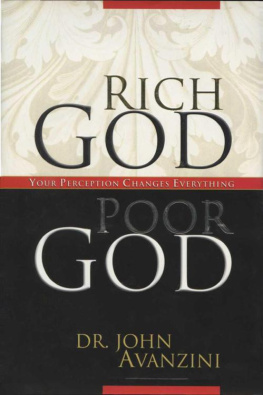 John F Avanzini - Rich God, poor God