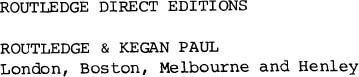 First published in 1984 by Routledge Kegan Paul Plc 39 Store Street London - photo 2