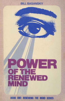 Bill Basansky - Power of the renewed mind